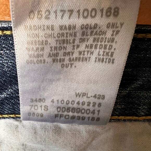 Levis Jeans Mens Size 38 X 32 Loose Straight Fit 569 Denim 100% Cotton - Picture 14 of 16